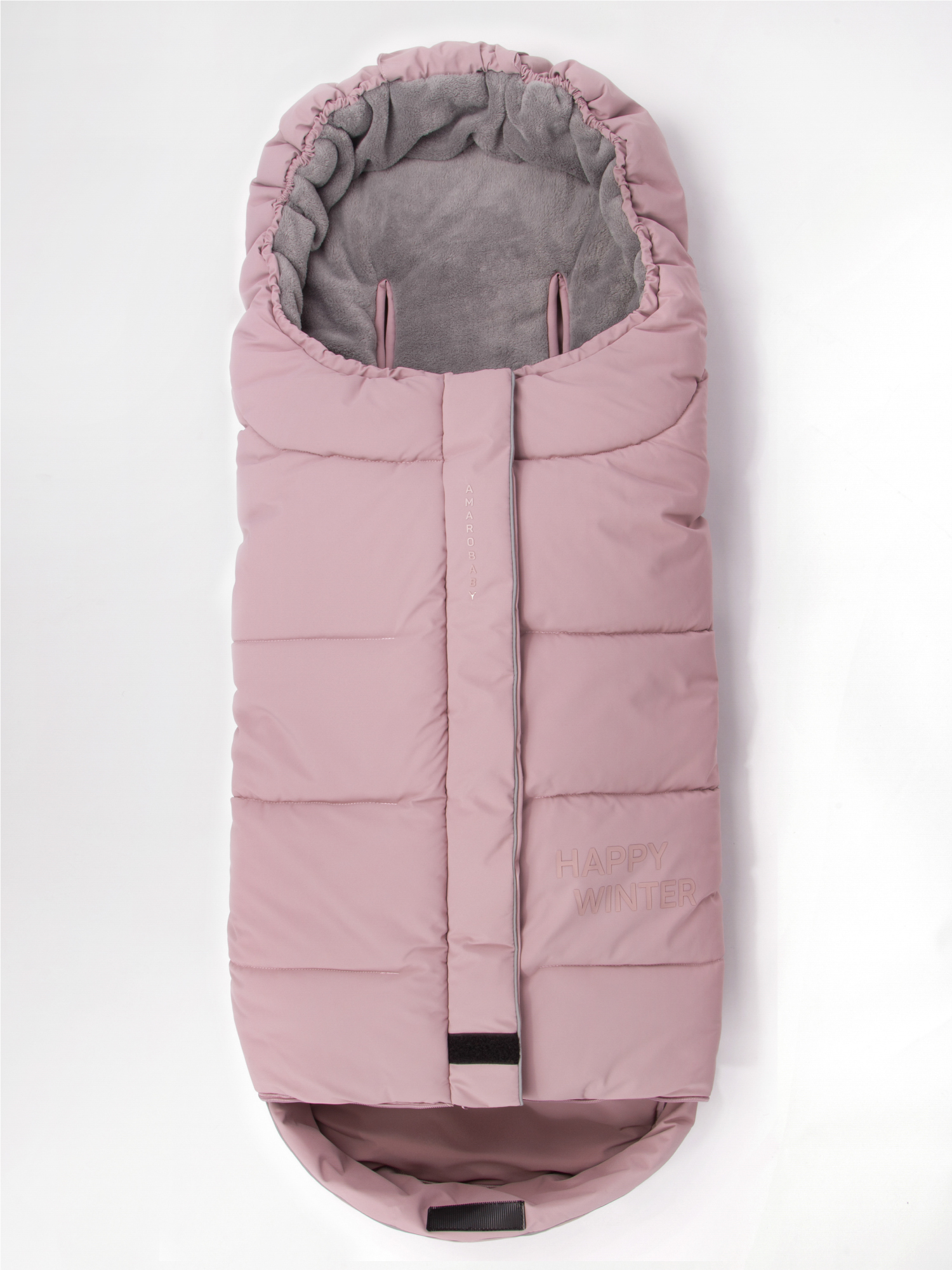 Конверт в коляску Amarobaby POLAR розовый - фото 16