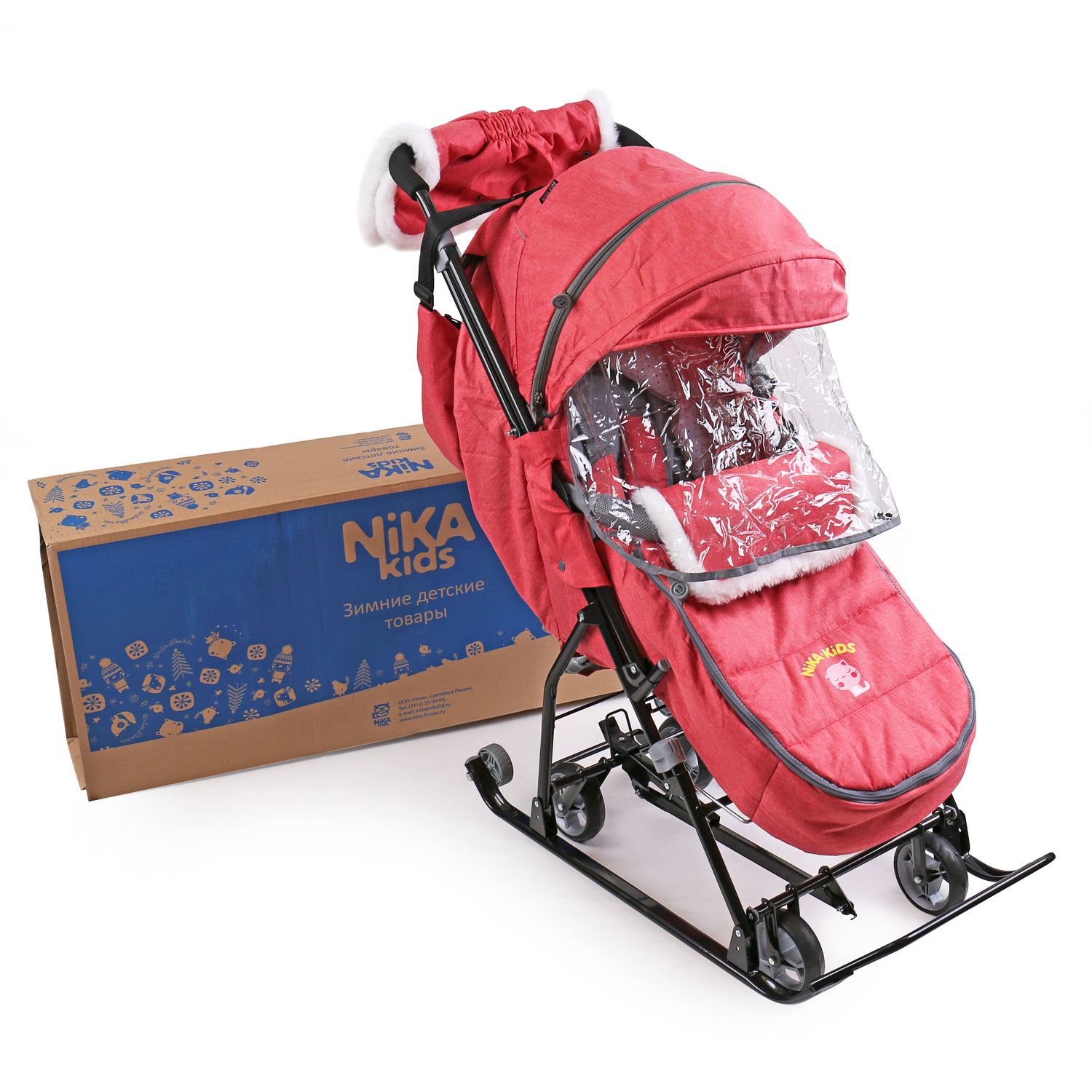 Санки-коляска Ника - фото 2