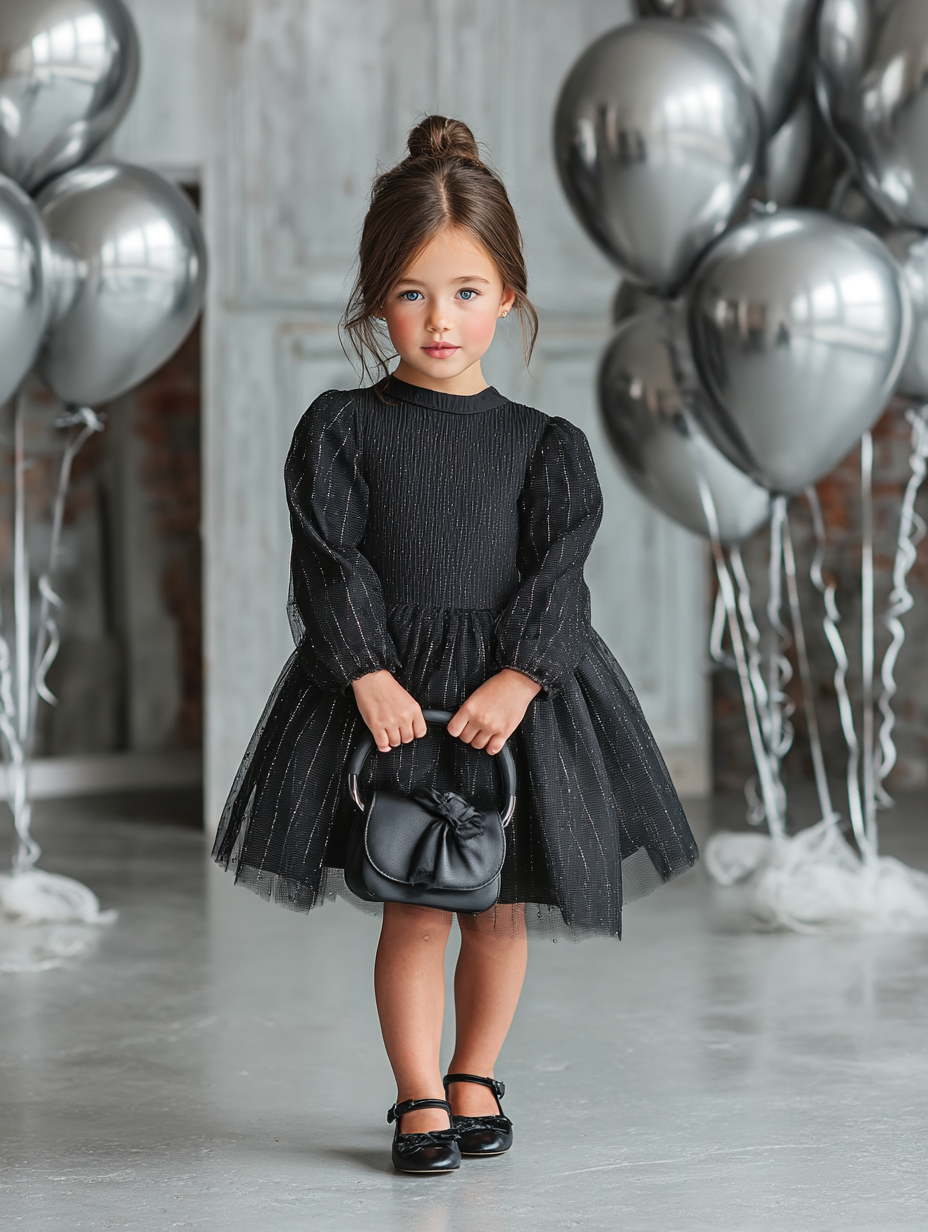 Платье Artcher kids Dress001black - фото 1