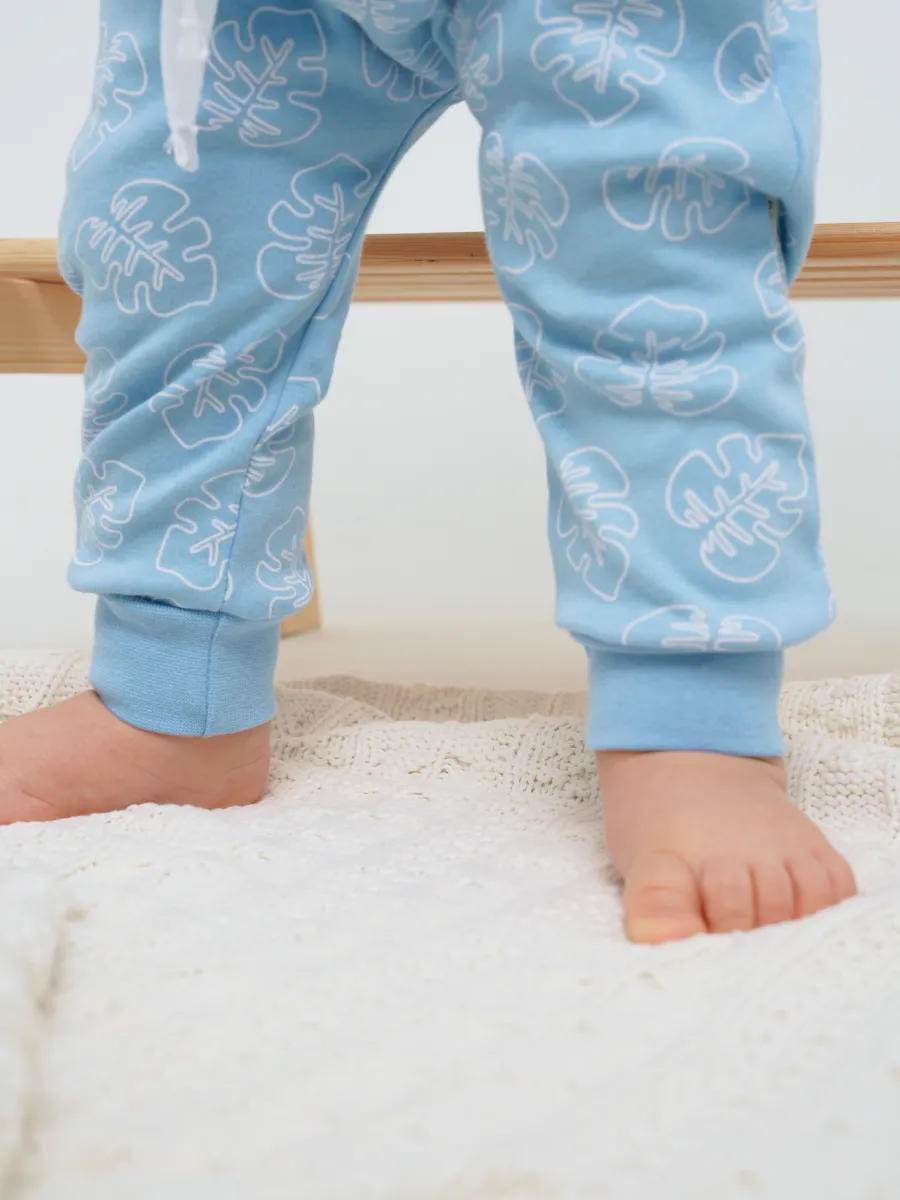 Штанишки 3 шт Супер Пупс нбр/3пр/шт/sk21/синийлисточкиветочки - фото 10