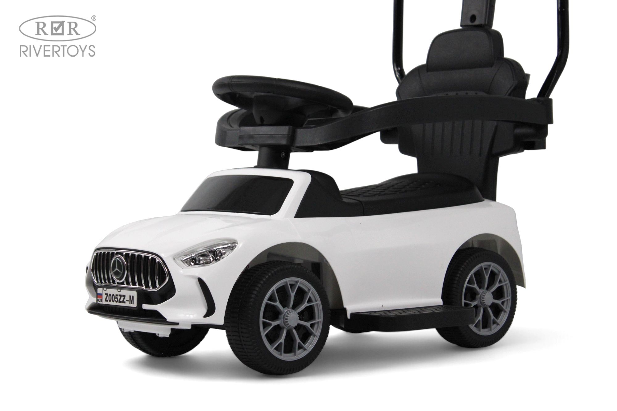 Каталка RIVERTOYS Z005ZZ-M-WHITE белый - фото 10