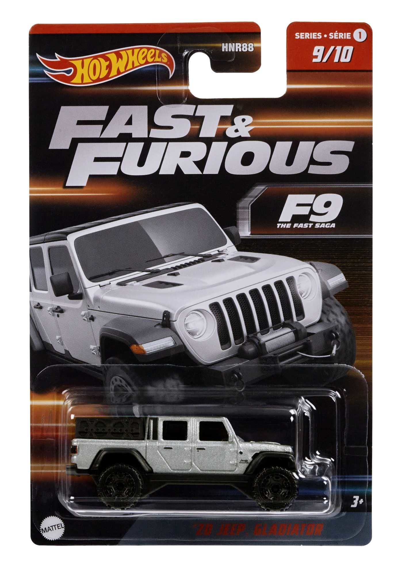 Машина Hot Wheels 1:64 Fast and Furious HNR99 HNR88/HNR99 - фото 1