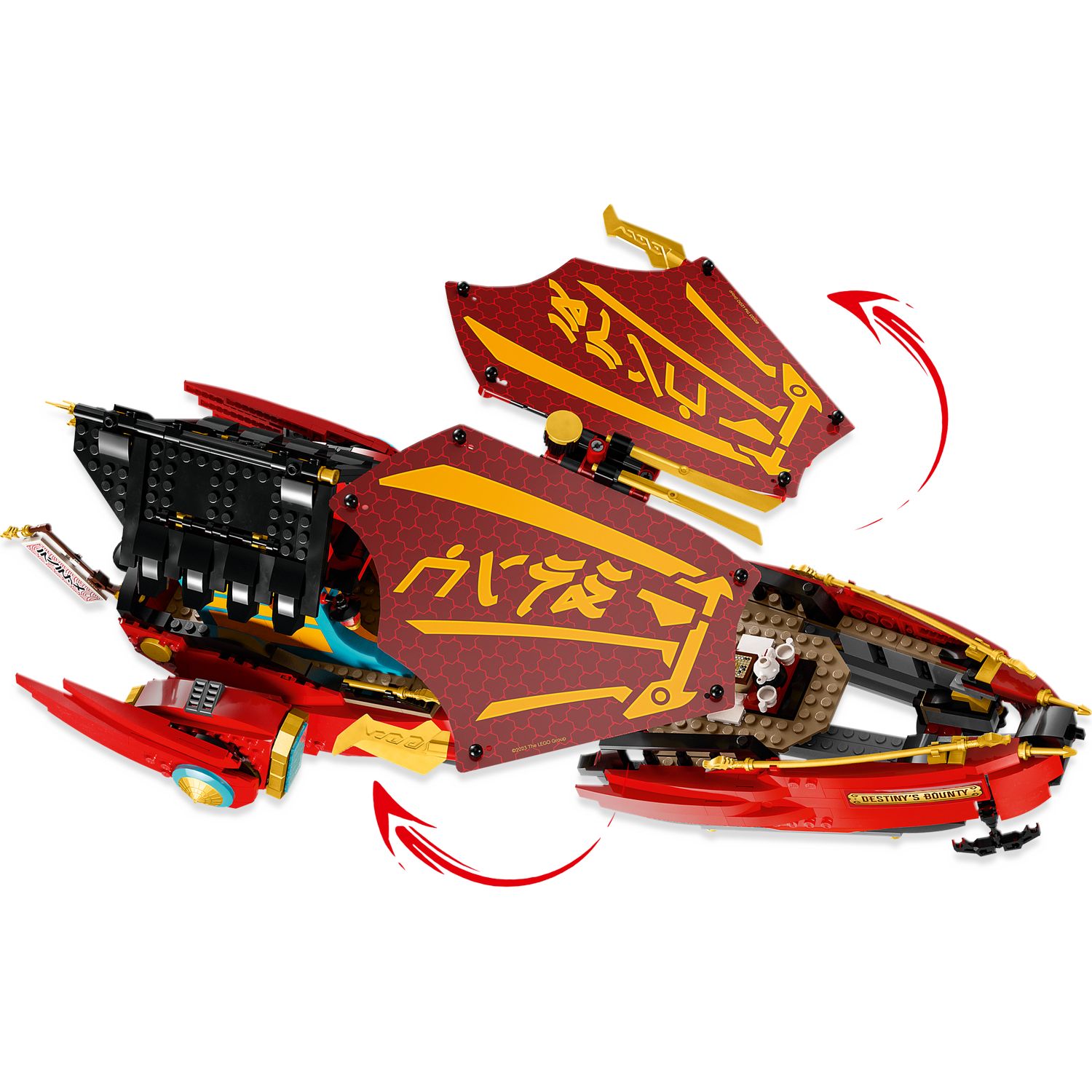 Конструктор LEGO NINJAGO Destinys Bounty Race - фото 9