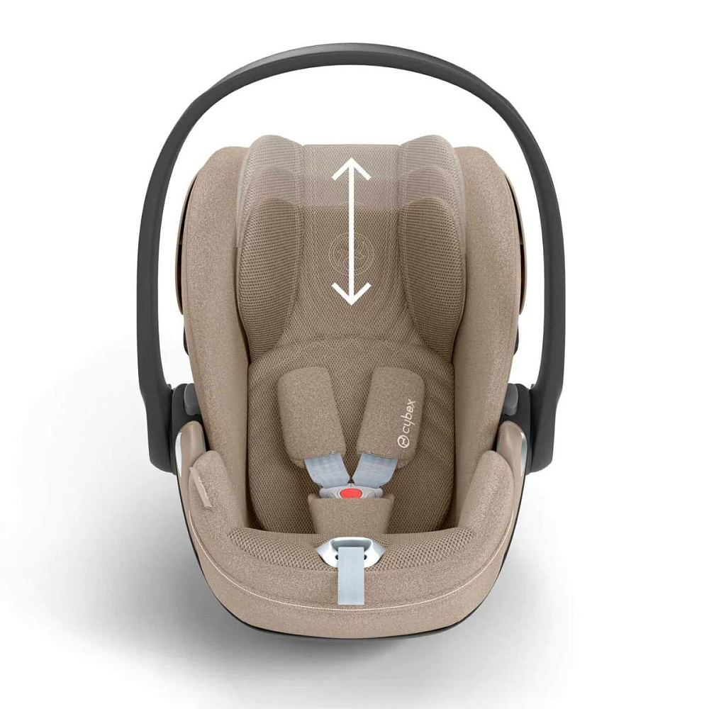 Автокресло Cybex Cloud T i-Size Isofix 0 (0 -13 кг) бежевый - фото 7