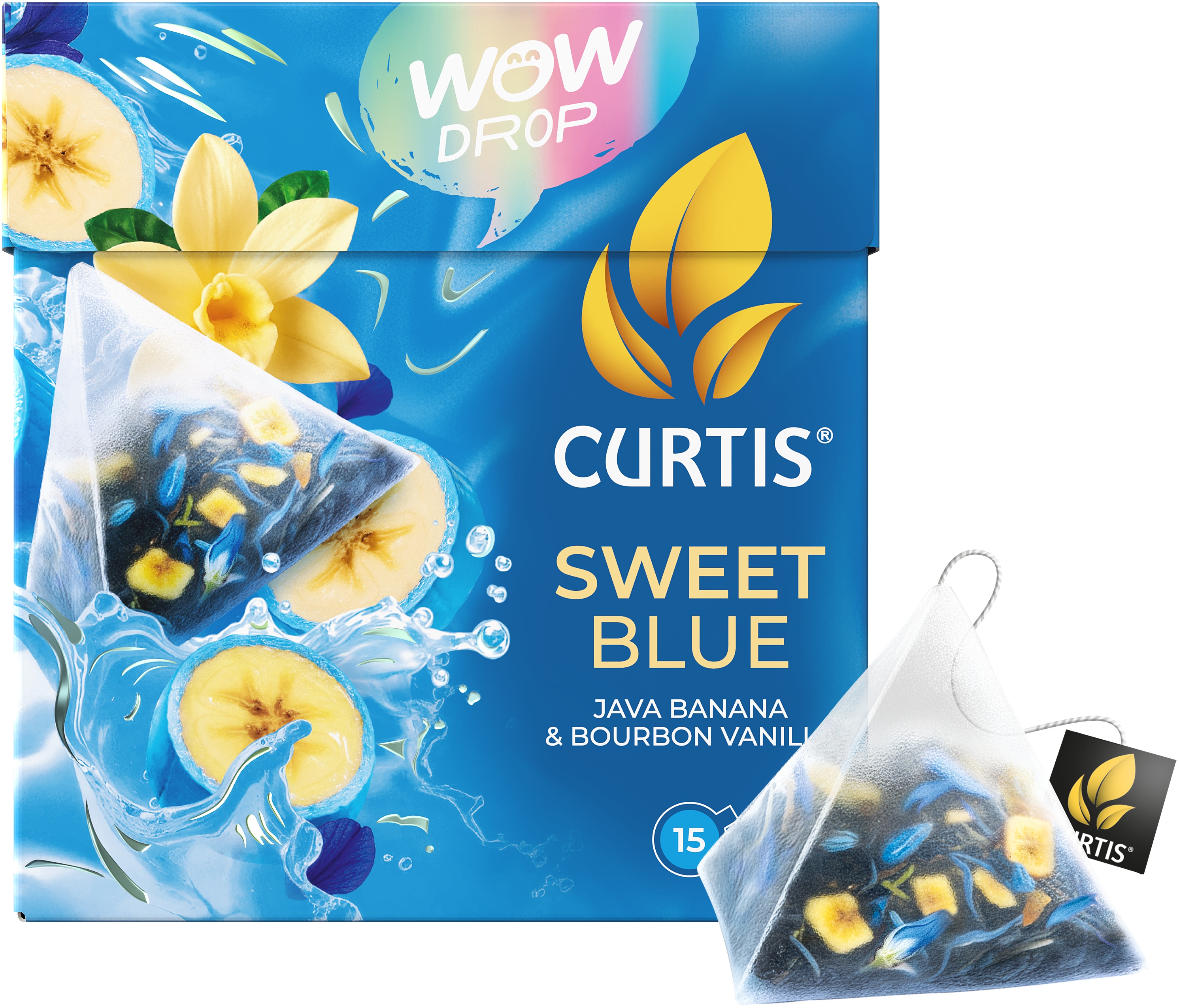 Чай в пакетиках Curtis Sweet Blue - фото 7