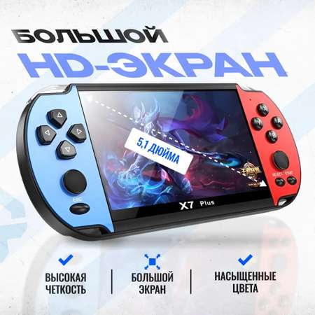 Игровая приставка X7 Plus CASTLELADY портативная консоль