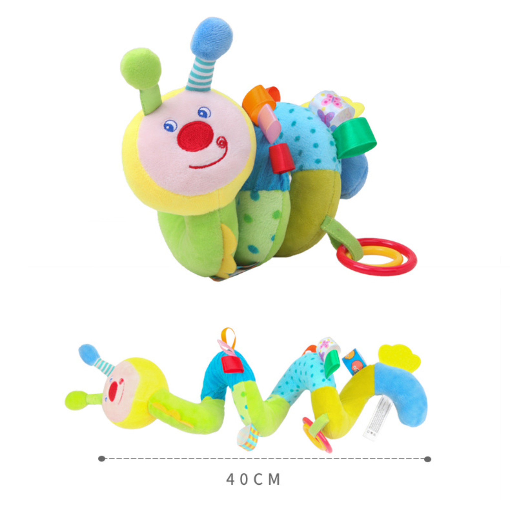 Игрушка SHARKTOYS подвеска Гусеница - фото 2