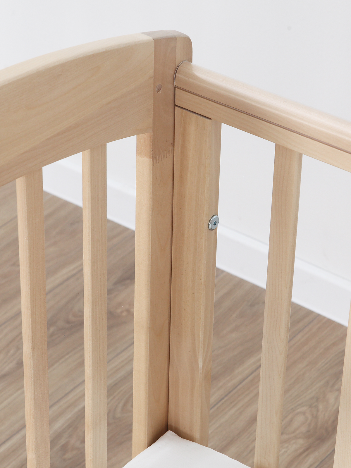 Детская кроватка Уютная среда Кроватка КР120, без маятника (бежевый) - фото 26