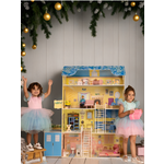 Домик для кукол PAREMO 135 см с мебелью