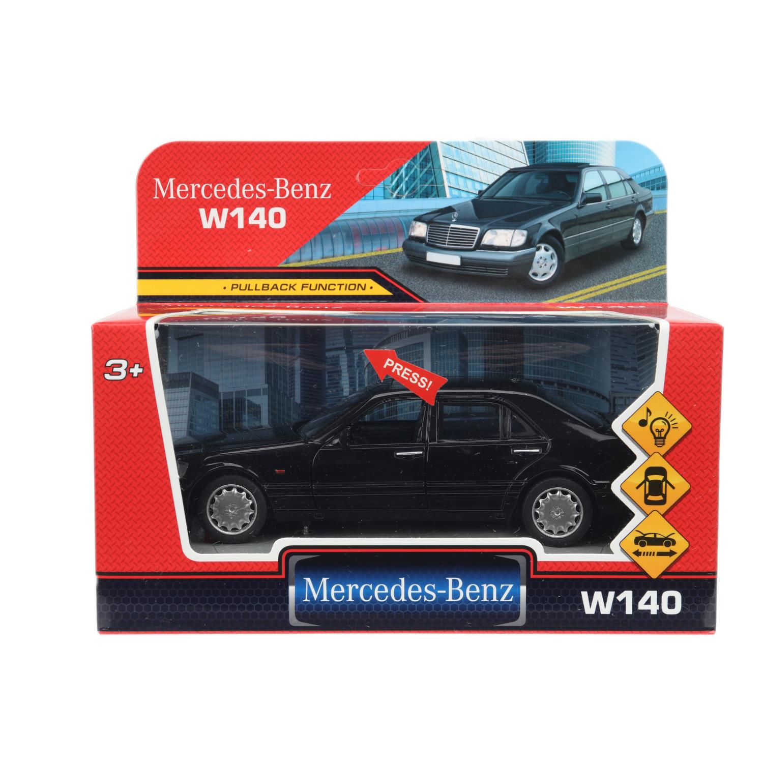 Автомобиль Huada Toys Mercedes w140 1:32 394271 - фото 1