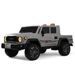 Электромобиль RIVERTOYS E555KX-PICKUP-GREY С пультом ДУ
