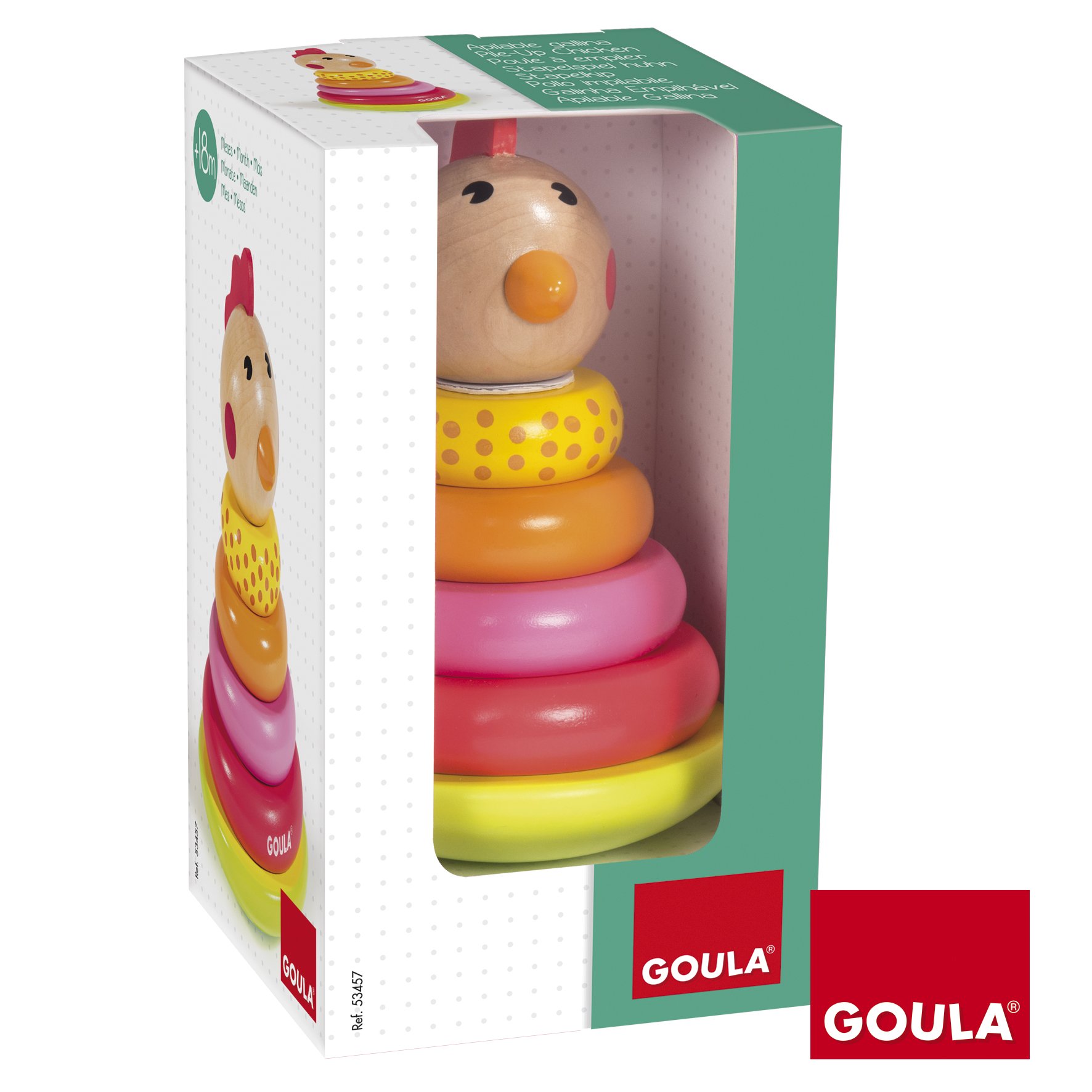Игрушка Goula пирамидка - фото 3