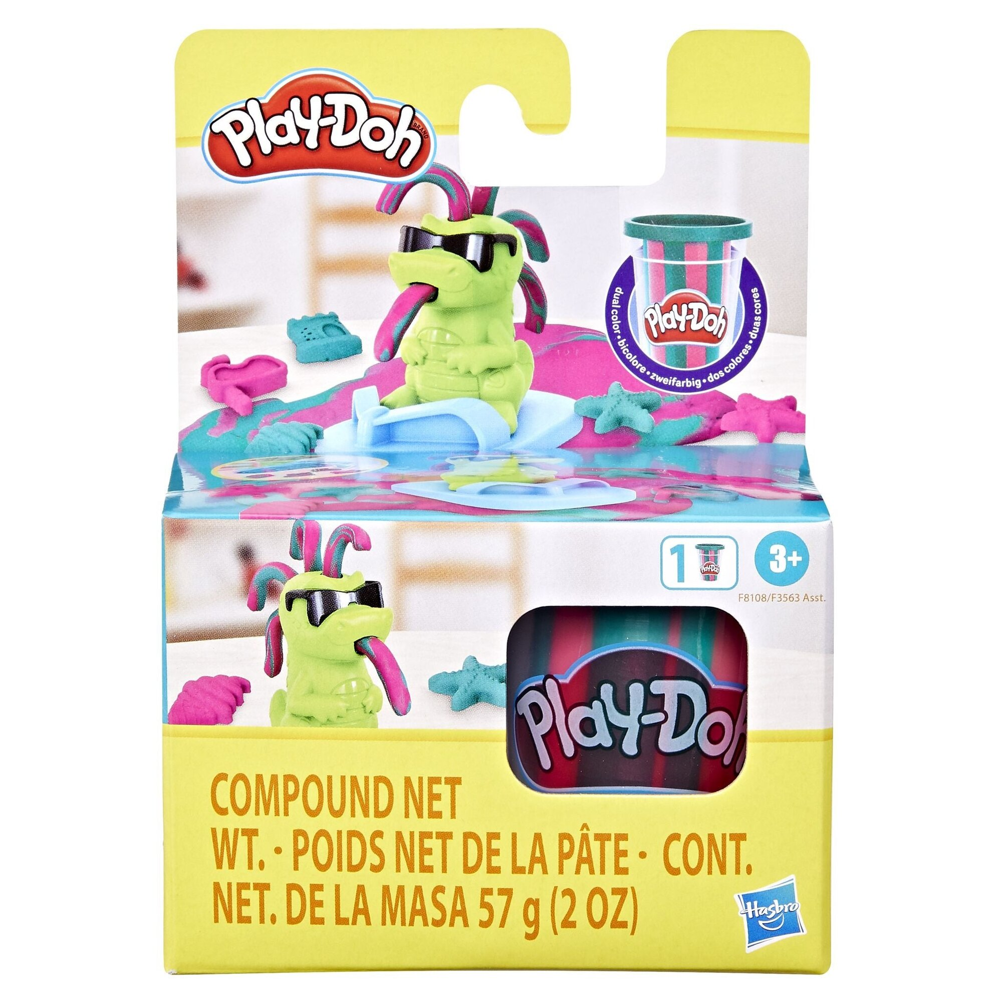 Масса для лепки Play-Doh Sun Fun Pals Iguana 1 цв. - фото 2