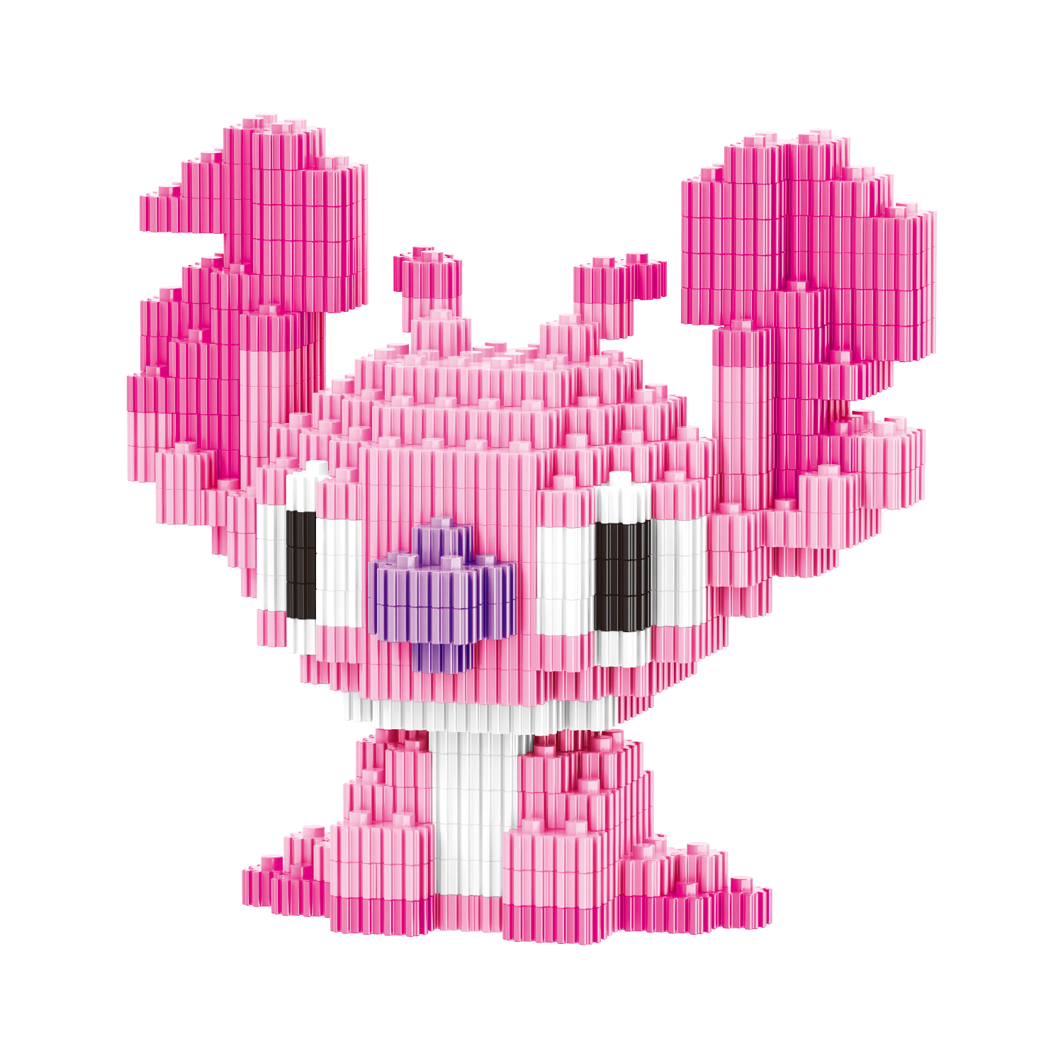 Конструктор Стич розовый 324 дет. - фото 1