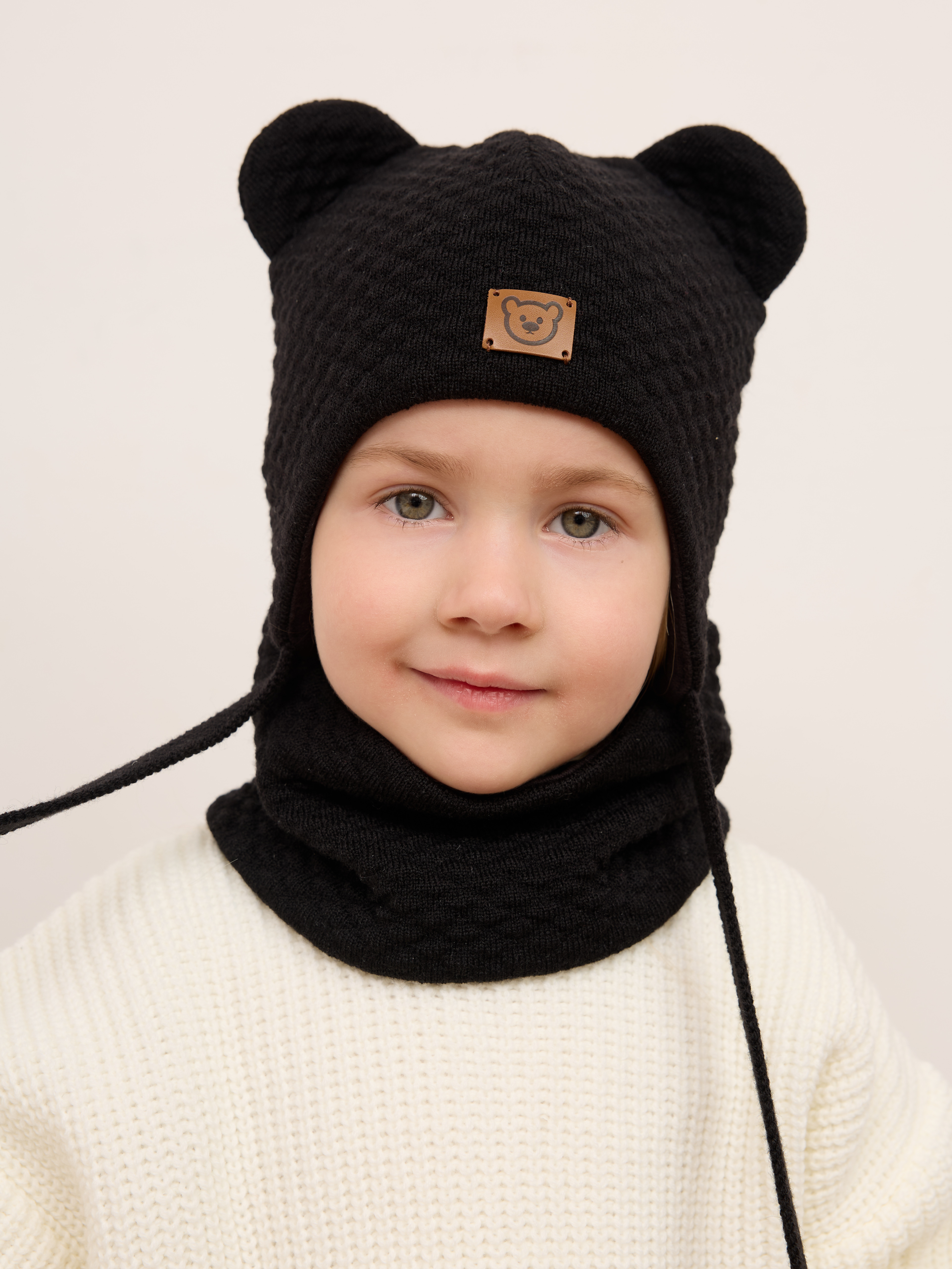 Шапка и снуд Starkoff Kids Д701801 - фото 3