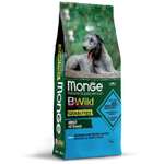Корм для собак MONGE BWild Grain free из анчоуса с картофелем и горохом 12кг