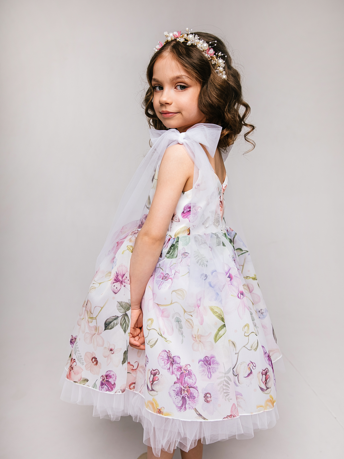 Платье Paurakids 20-03/Орхидея - фото 5