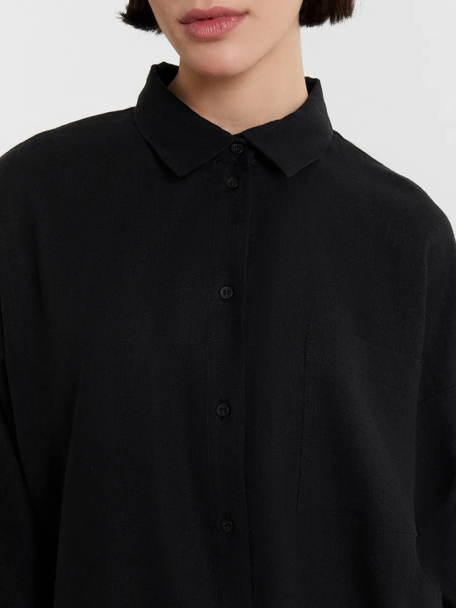 Рубашка Mark Formelle (Марк Формэль) 502985-1/черный - фото 7