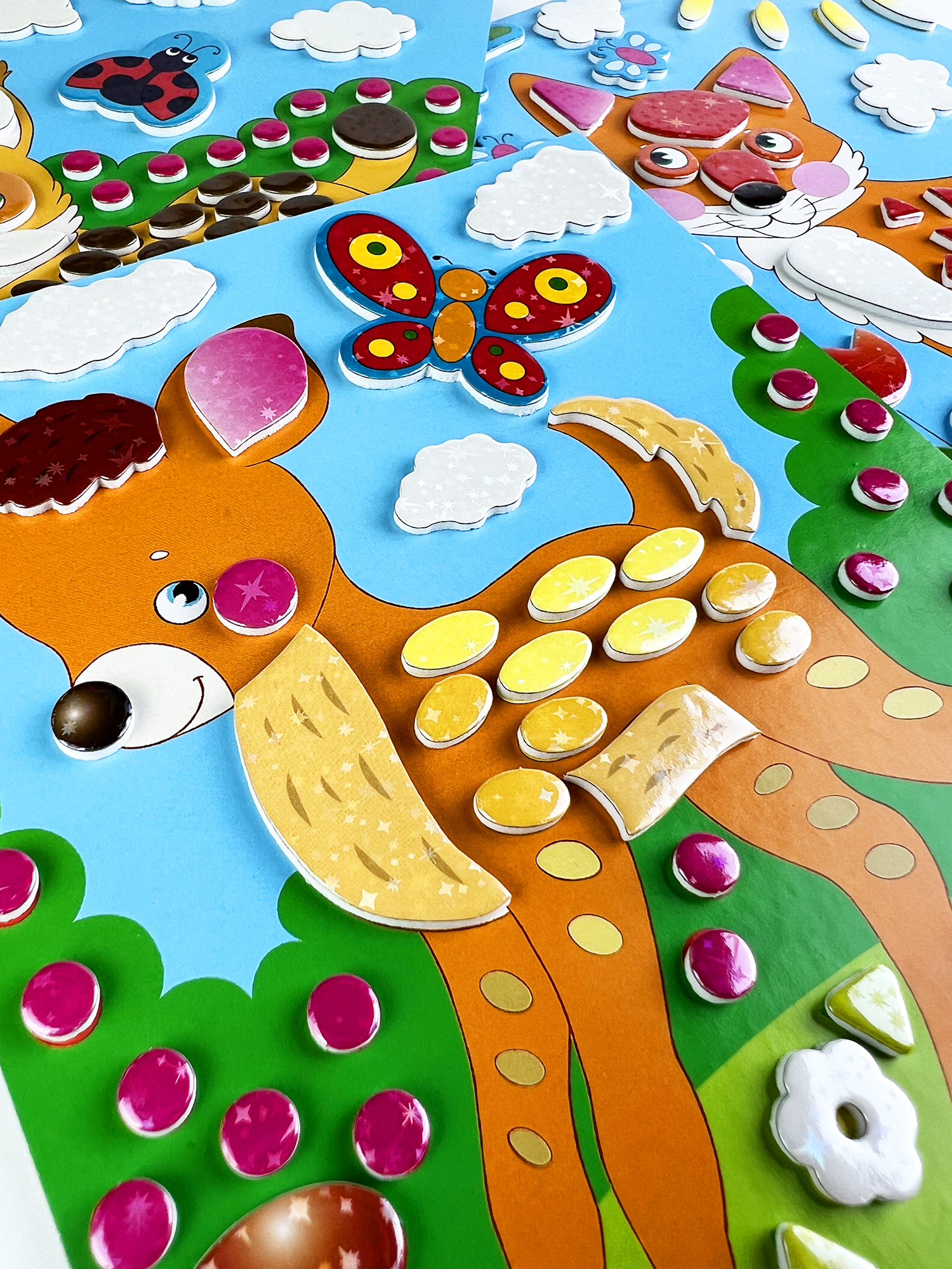 Аппликация Дрофа-Медиа Лисичка Оленёнок Рысёнок - фото 10