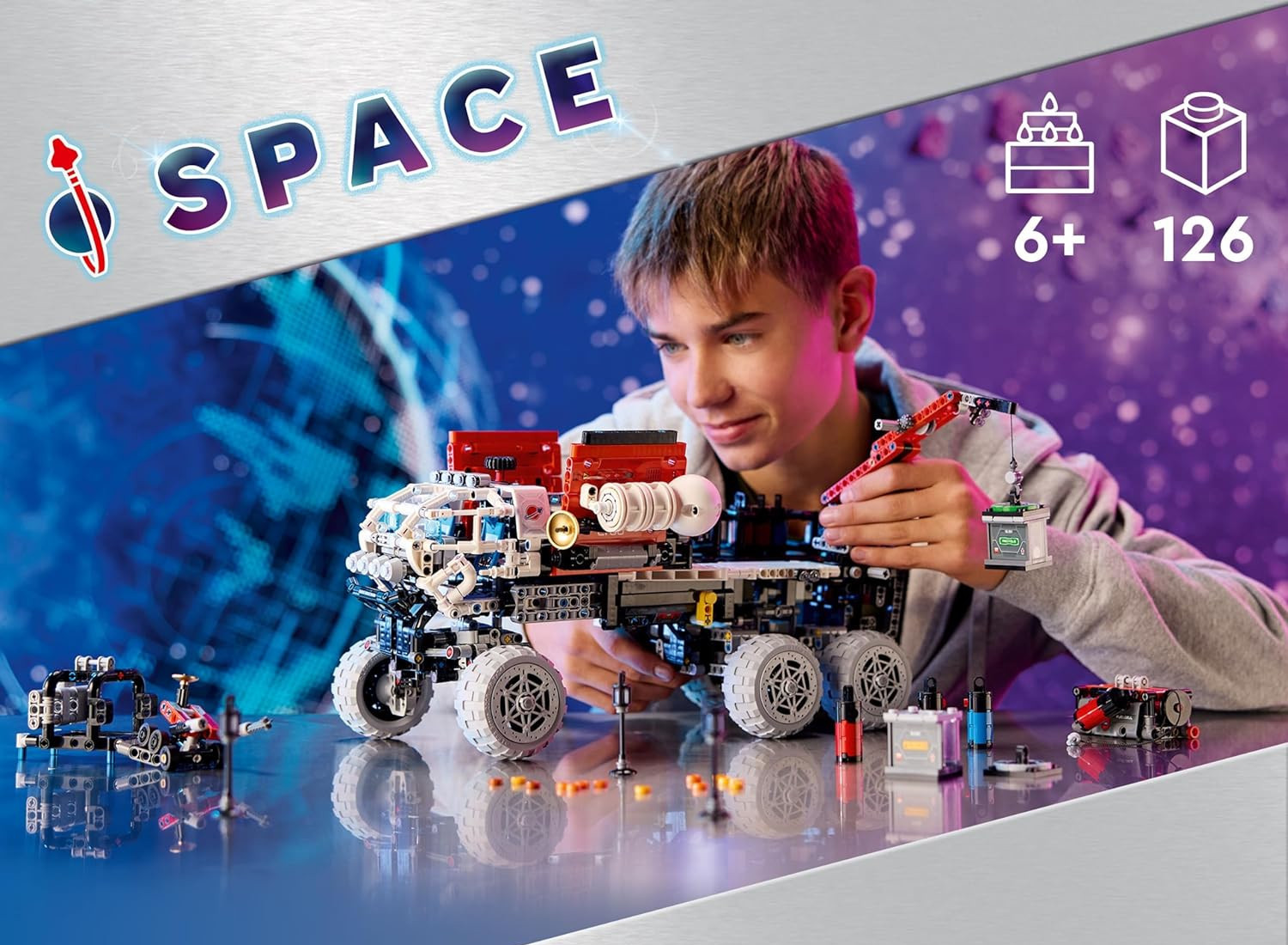 Конструктор LEGO Technic Марсоход 1599 дет. - фото 11
