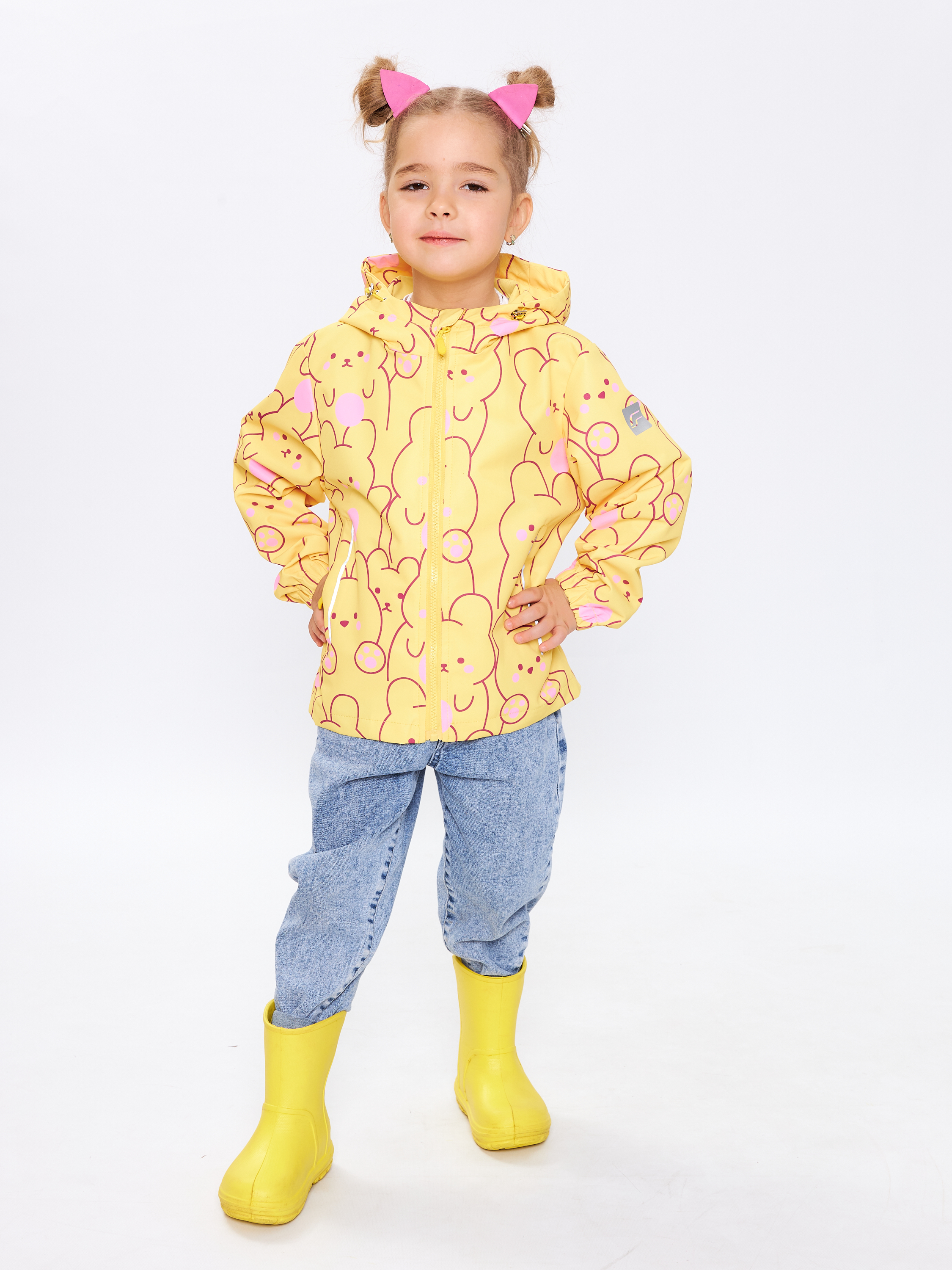 Ветровка RuStyle ДД-ветRSL-653-зайжелт - фото 2