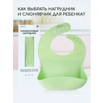 Нагрудник Miyoumi силикон