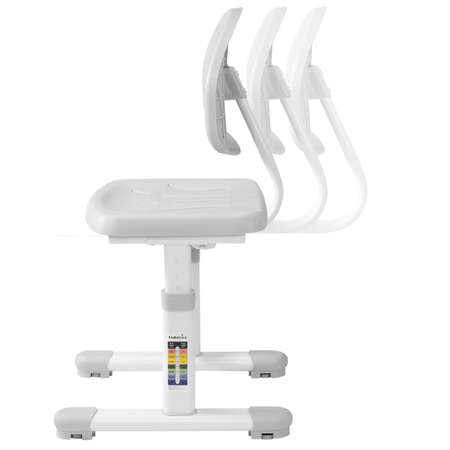 Растущий детский стул Anatomica Lux-02 серый
