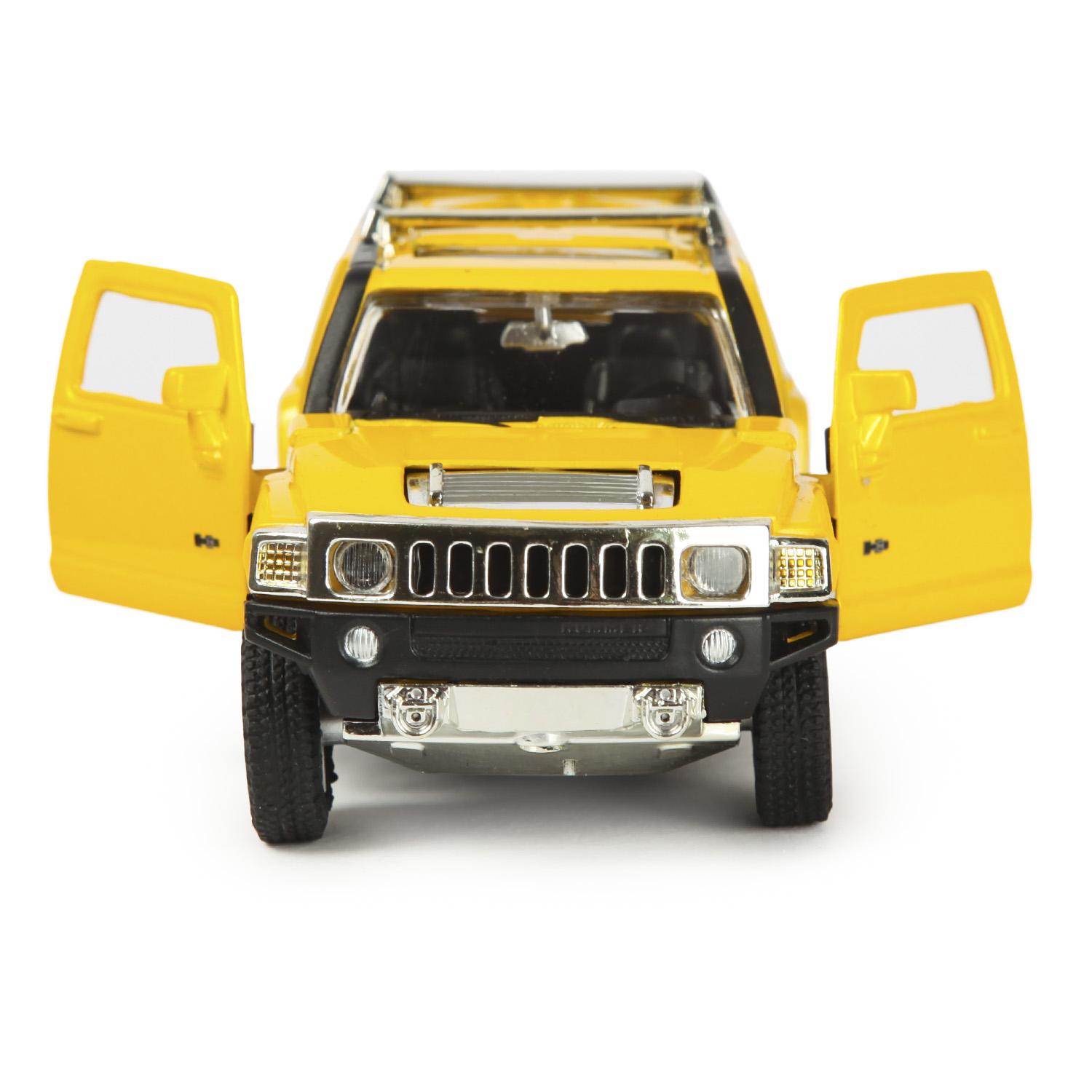 Автомобиль Mobicaro Hummer Hummer H3 1:32 желтый 68321 - фото 7