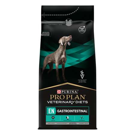 Корм для собак и щенков Purina Pro Plan Veterinary diets EN Gastrointestinal при расстройствах пищеварения и недостаточности поджелудочной железы 1.5кг