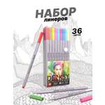 Ручка капиллярная DENKSY 36 шт.
