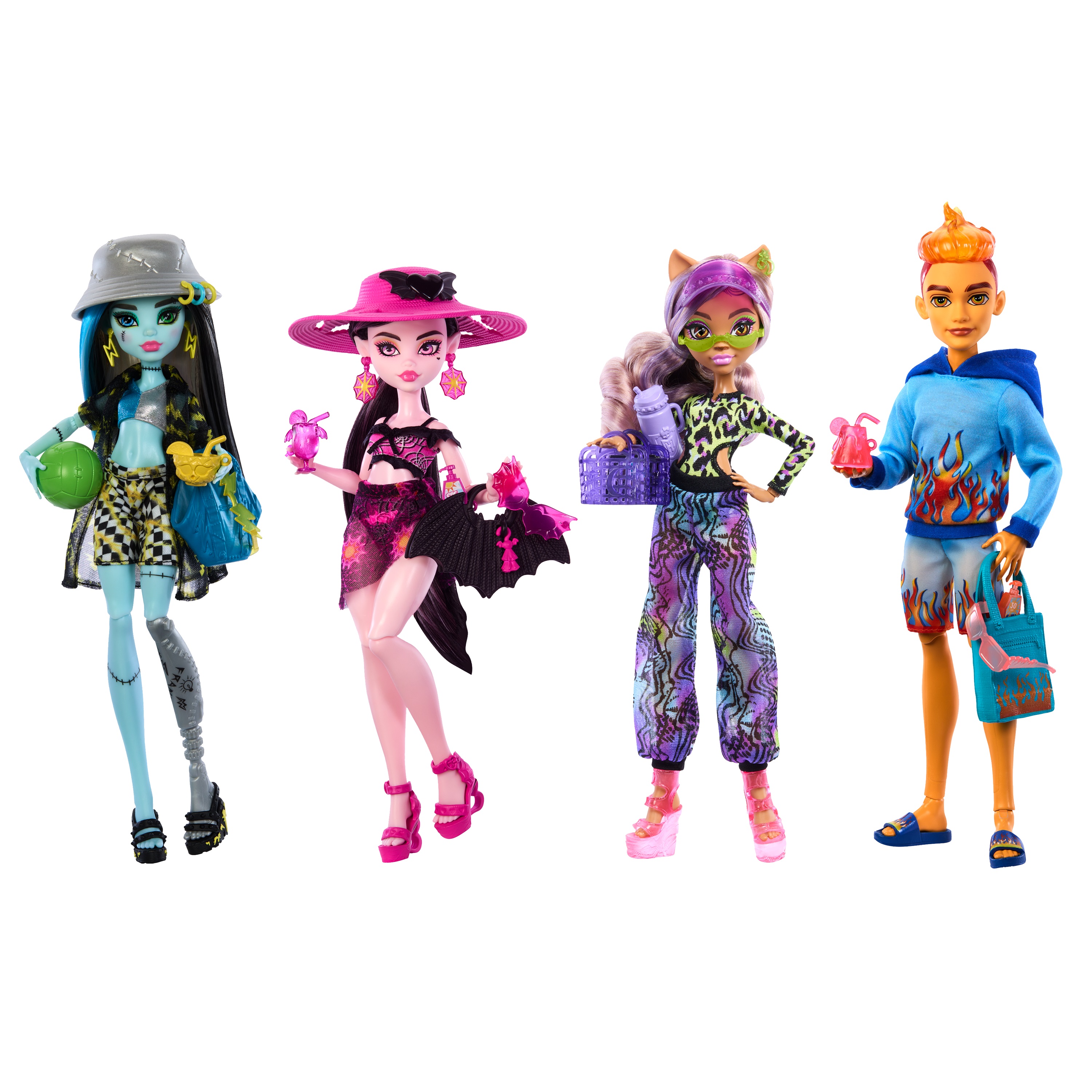Кукла модельная Monster High Scare Adise Island Frankie HRP68 HRP68 - фото 11