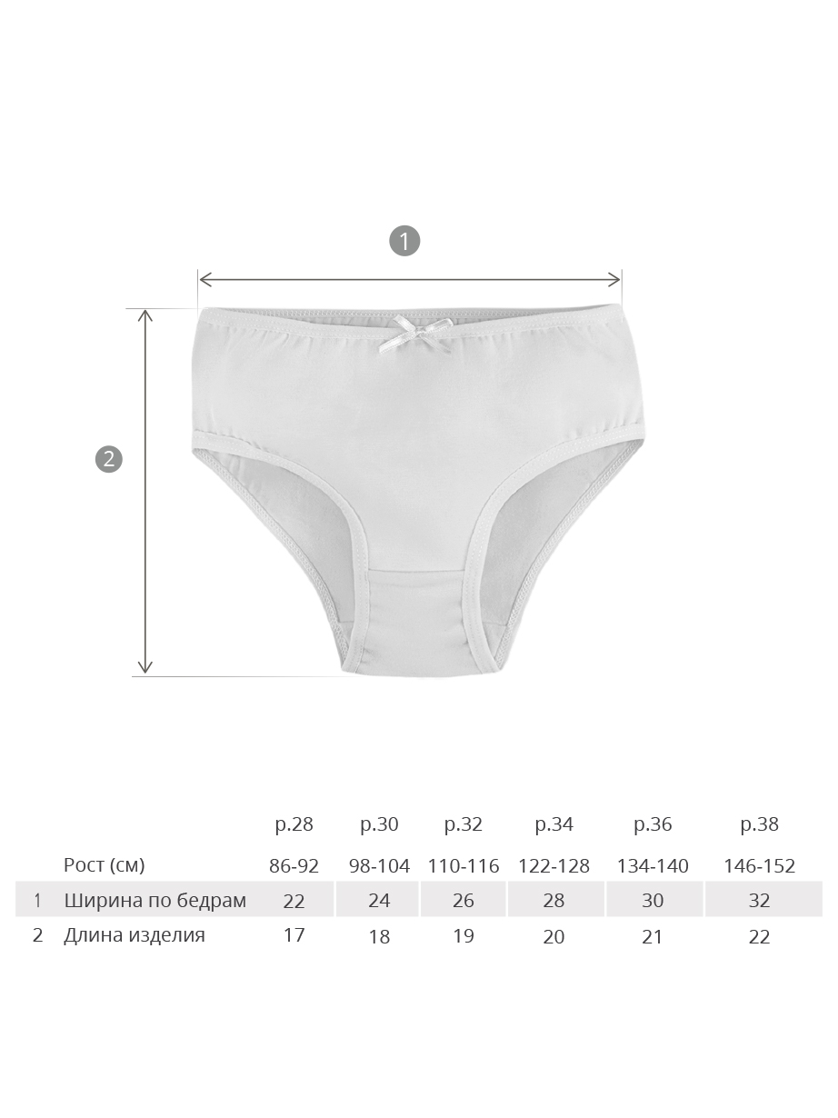 Трусы 3 шт Bossa Nova 434БН-157-М - фото 5