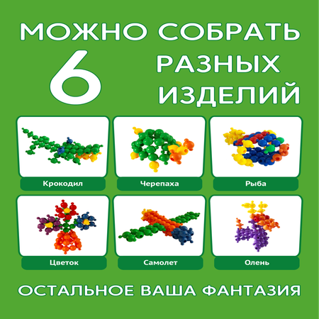 Конструктор ТИМОШКА Глоуб Фикс 60 дет.