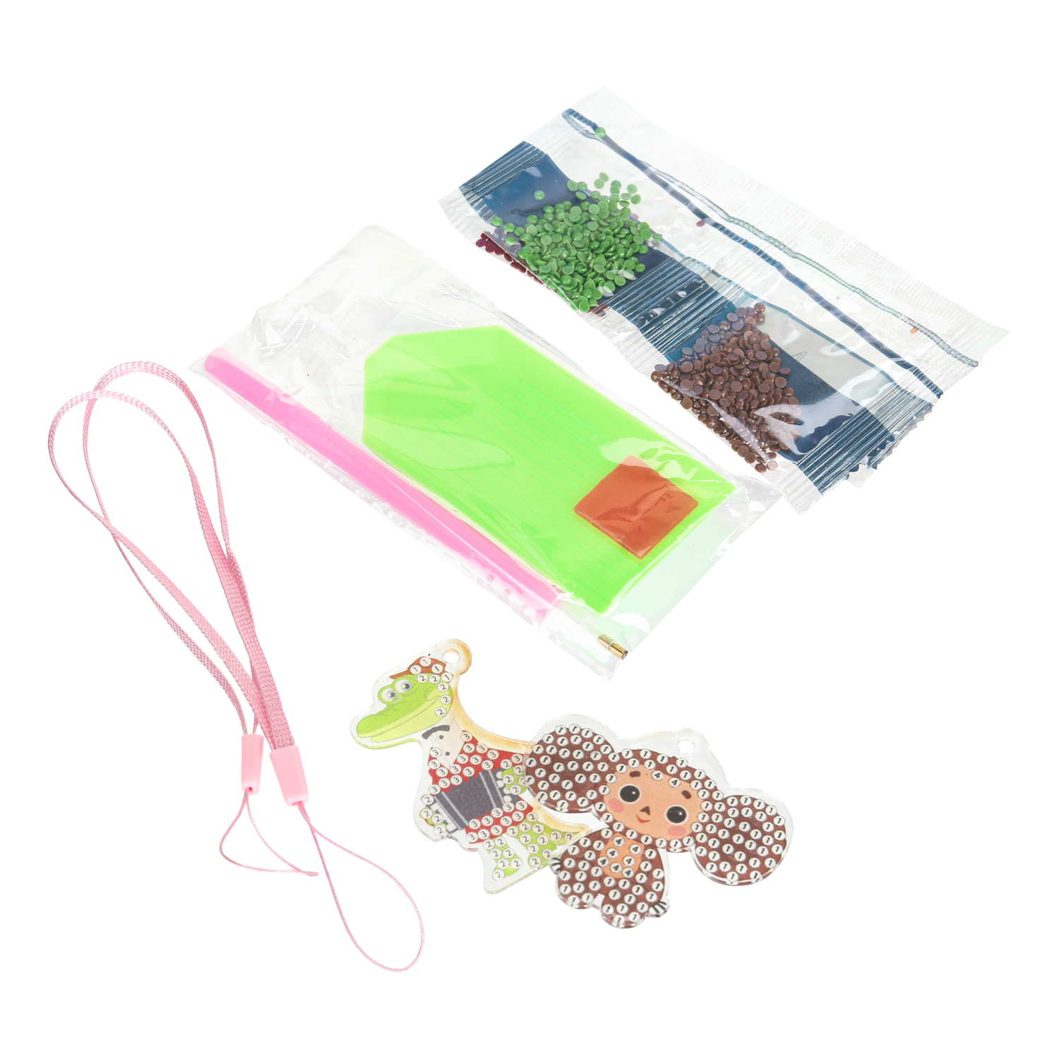 Набор для творчества Multiart бисер Чебурашка - фото 3