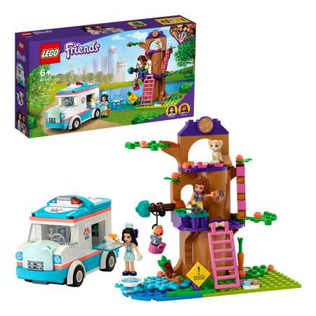 Конструктор LEGO Friends Машина ветеринарной помощи блочный
