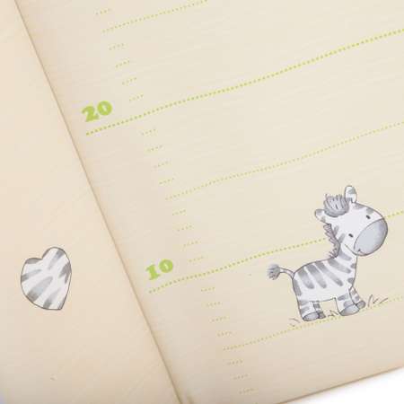 Пеленальный матрас Ceba baby на жестком основании 50х80см Ceba baby Zebra Yellow