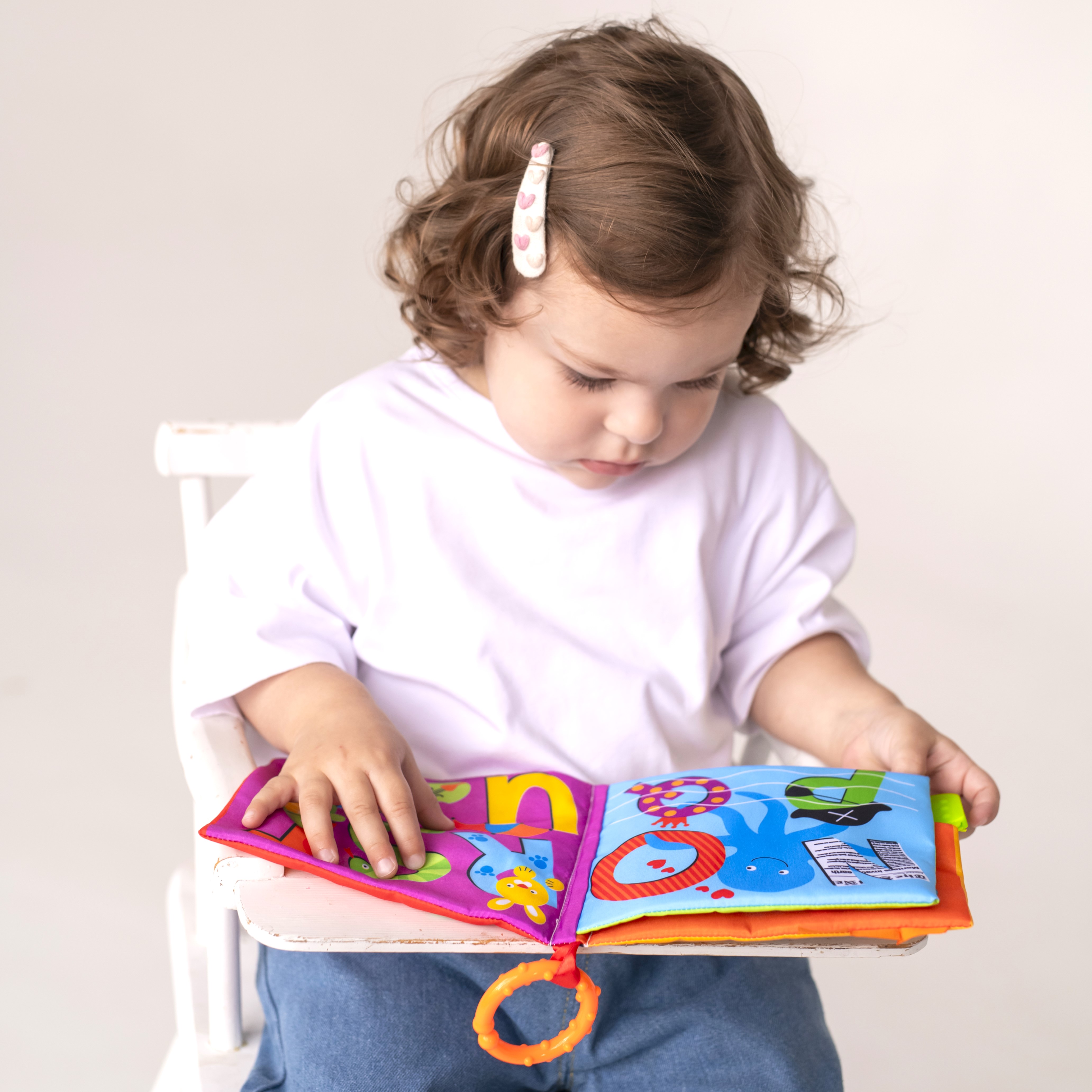 Игрушка Uviton книжка шуршалка с прорезывателем в ассортименте - фото 21