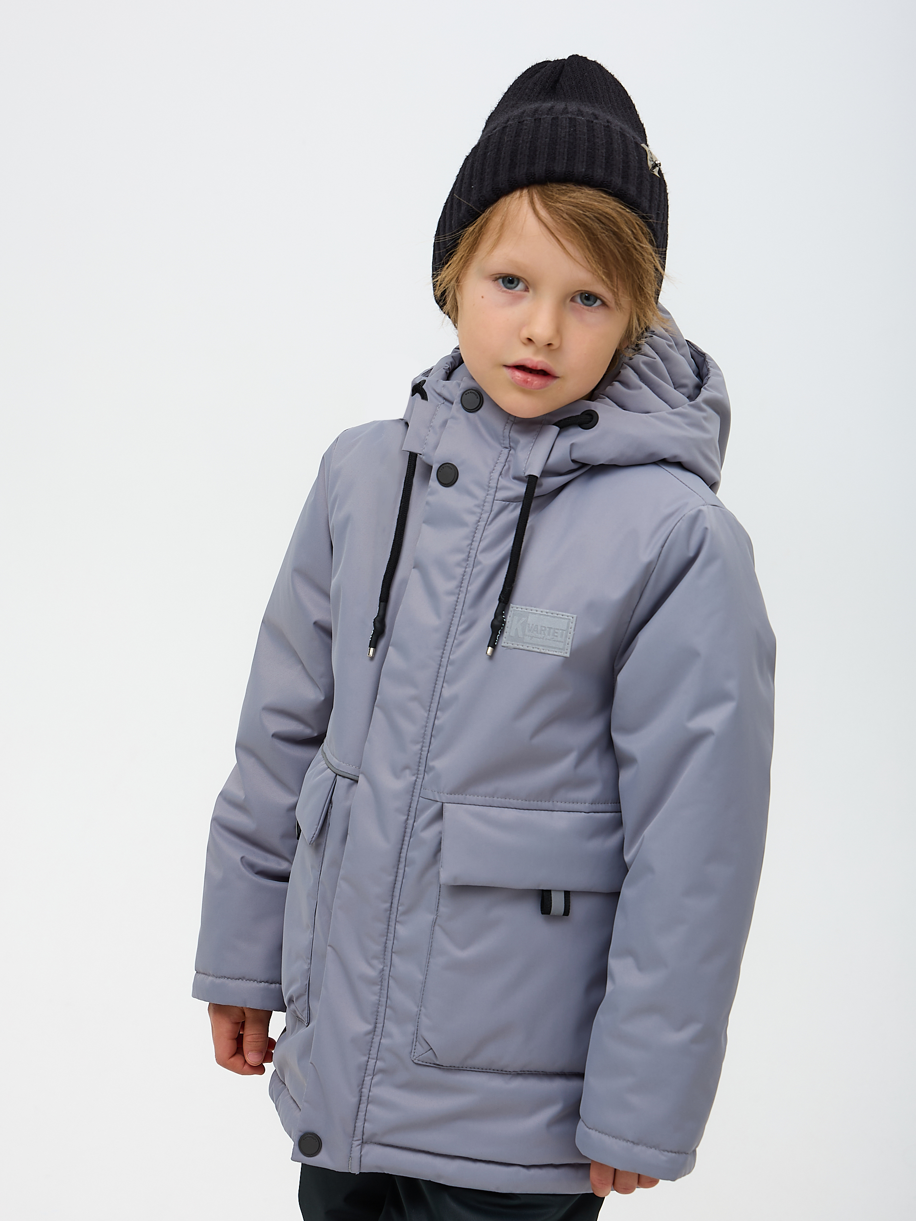 Куртка и полукомбинезон Kvartet 754 серый - фото 5