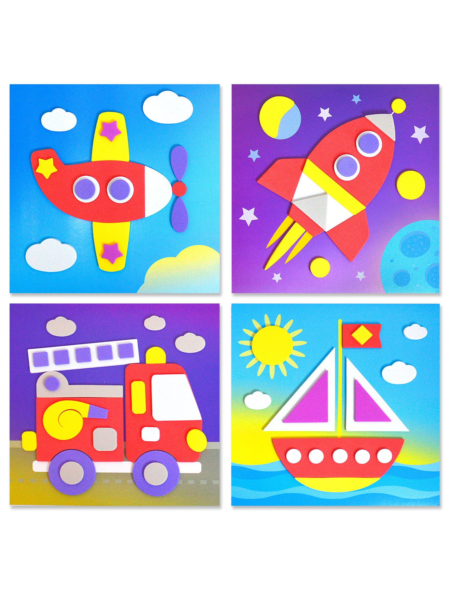 Набор для творчества Дрофа-Медиа аппликация Поехали - фото 7