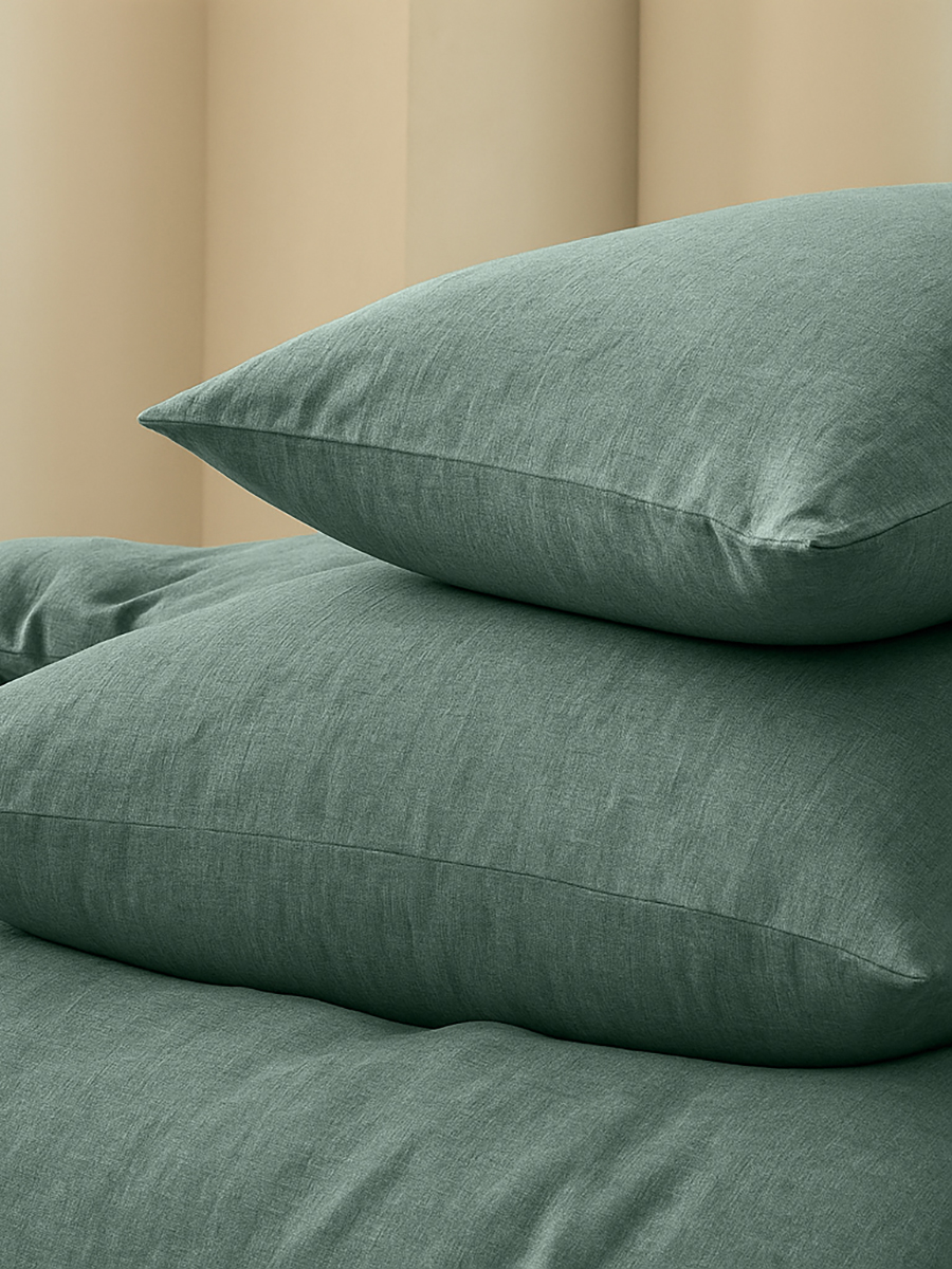 Комплект постельного белья BRAVO Organic хвоя 6 предм. - фото 5