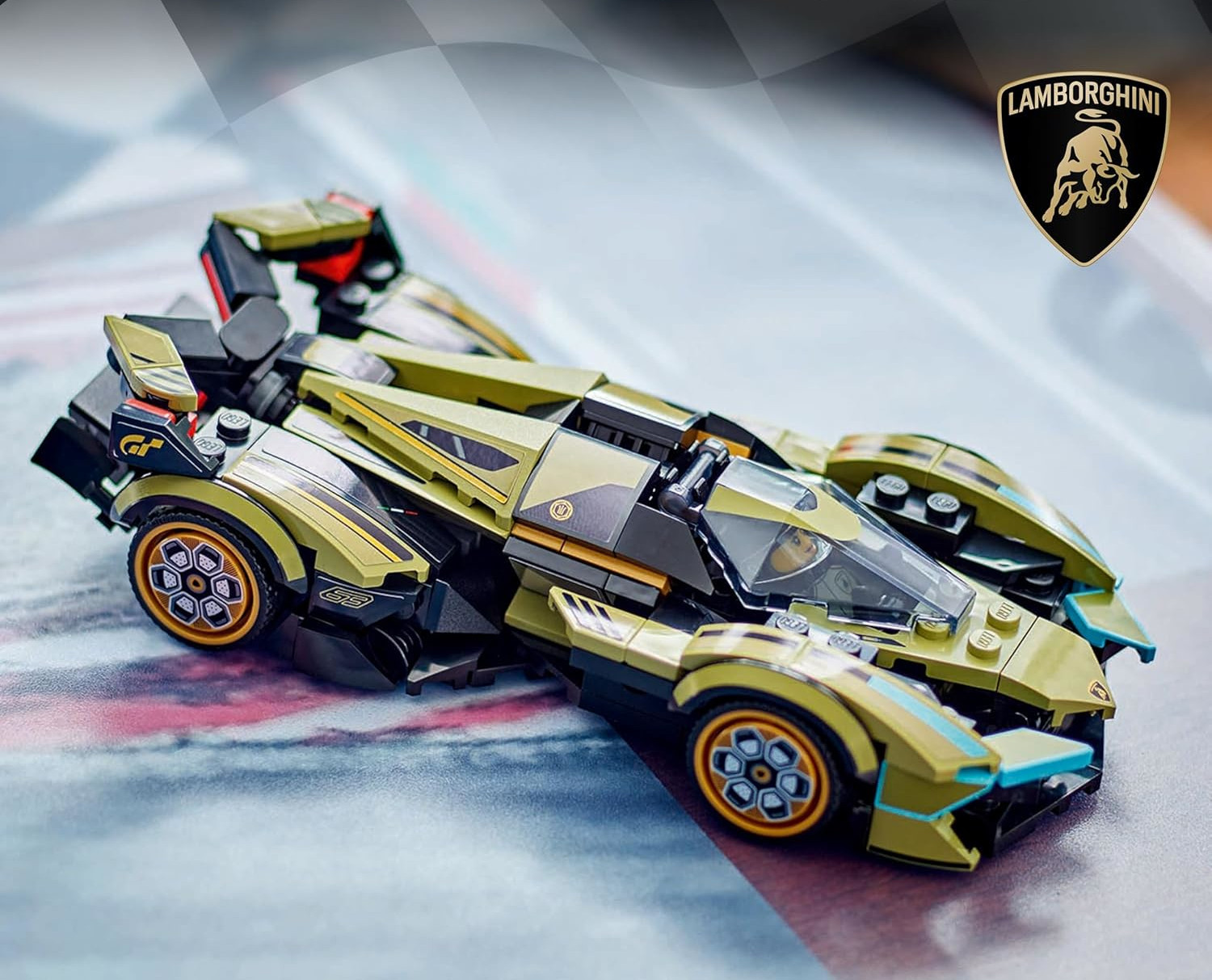 Конструктор LEGO Speed Champions Lamborghini V12 Vision GT 230 дет. - фото 8