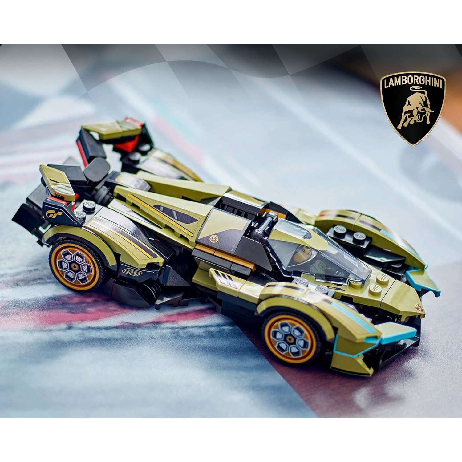 Конструктор LEGO Speed Champions Lamborghini V12 Vision GT 230 дет. - фото 8