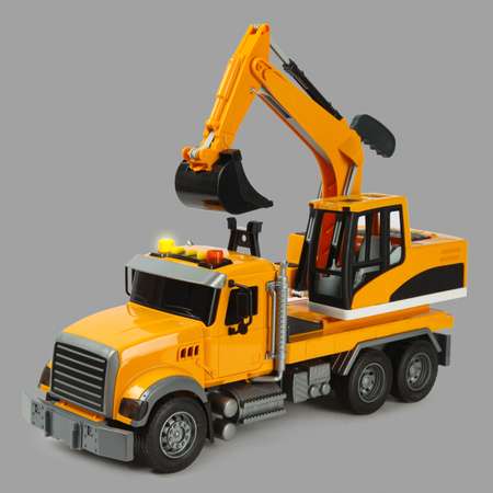 Машинка Mobicaro 1:14 Грузовик с эскаватором Красный 666-82P