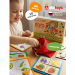 Настольная игра Alatoys Лото детское Тутти-Фрутти