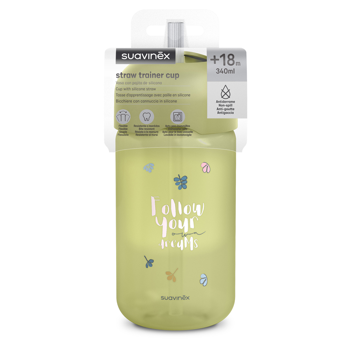 Поильник Suavinex 340 мл 1 шт. - фото 4