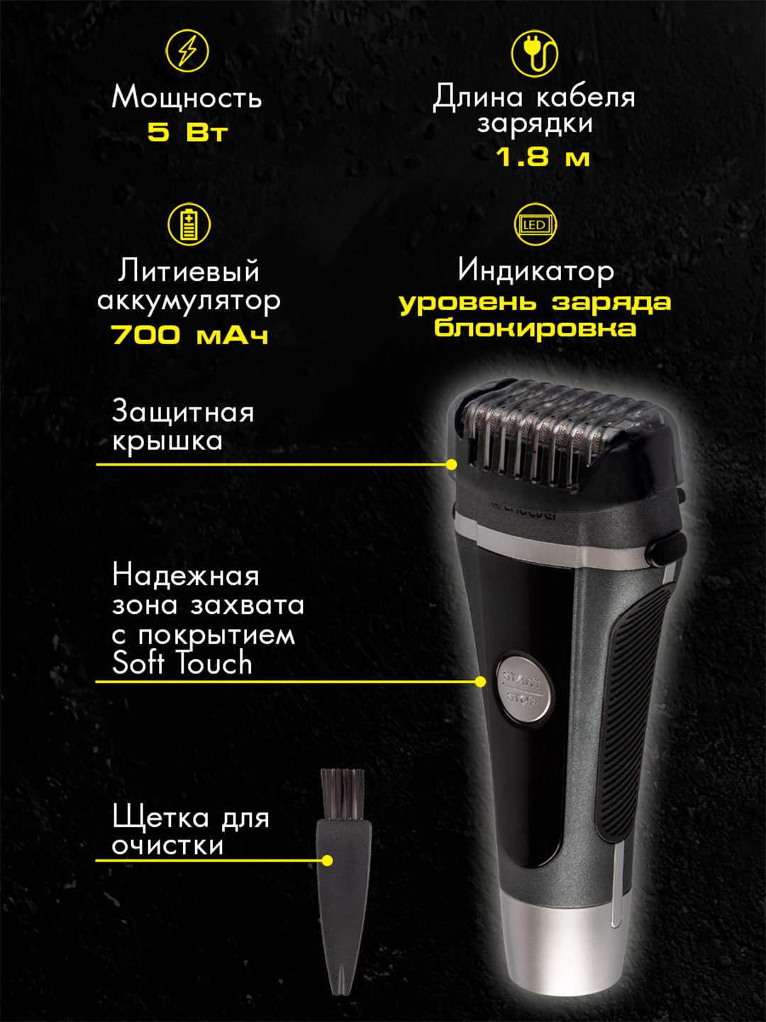 Электробритва ENDEVER Sven-966 - фото 2