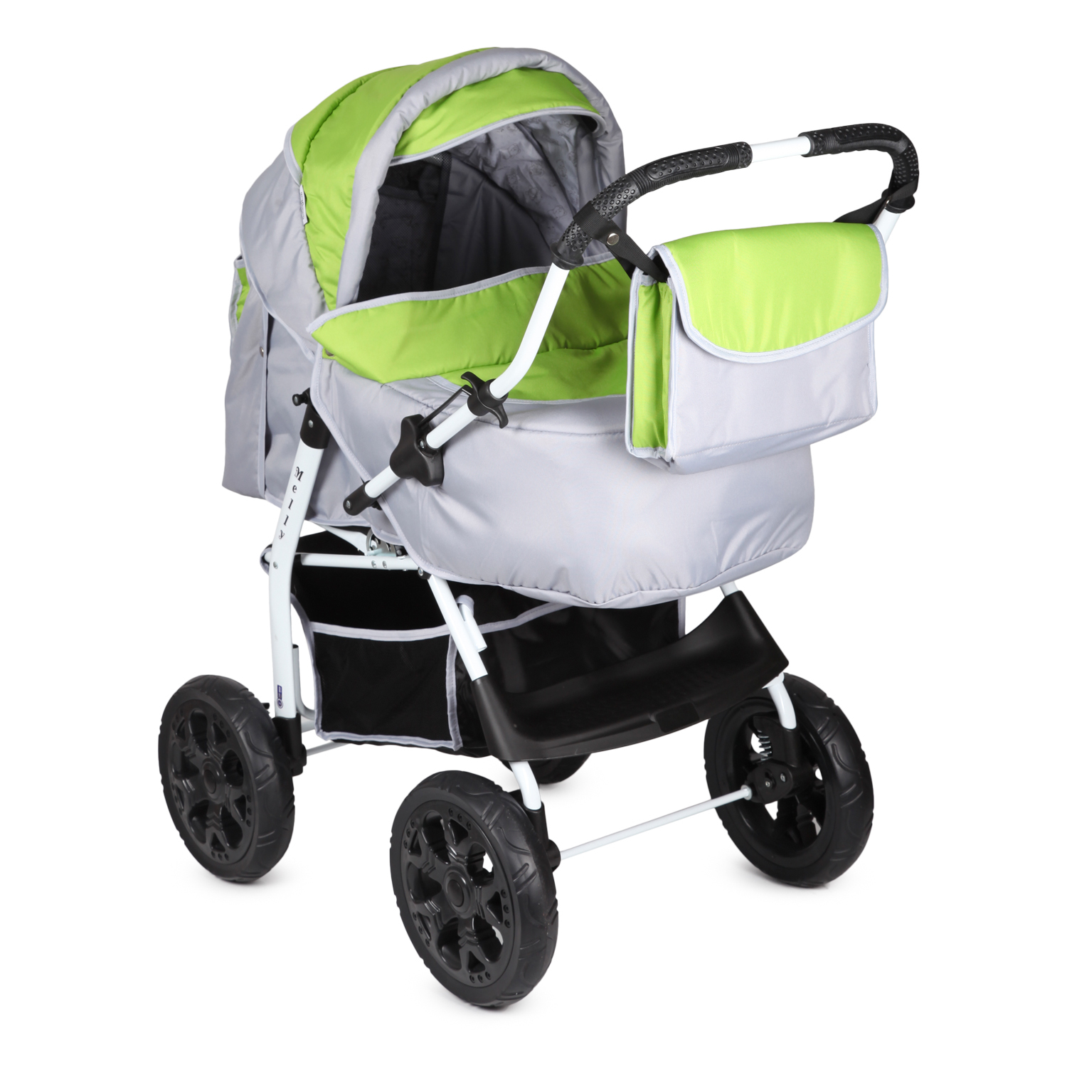 Коляска трансформер Babyton Grey-Green - фото 1