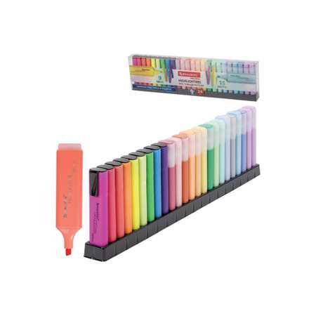 Текстовыделители Brauberg 24 шт.