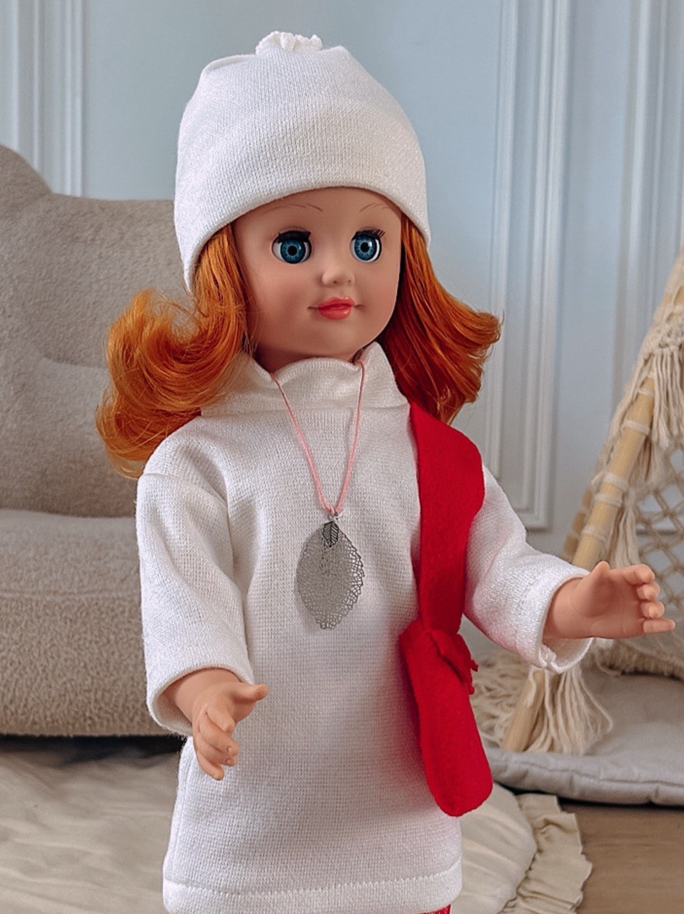 Кукла большая (ростовая) СТРАНА КУКОЛ говорящая Стелла высота 60 см 22-03.3 - фото 22
