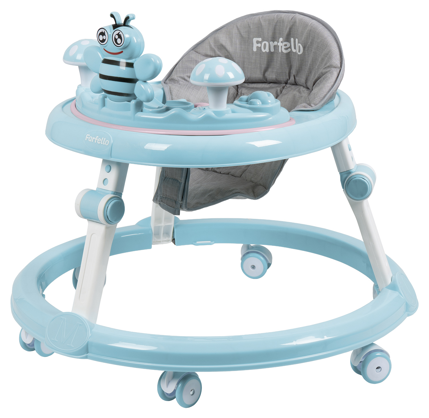 Ходунки Farfello A6 синий - фото 7